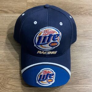 Vintage Miller lite racing hat